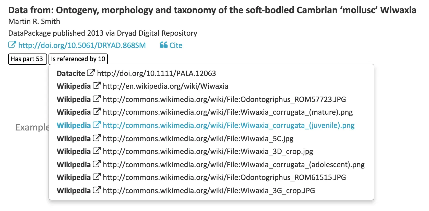 Data from: ontogeny, morphology and taxonomy