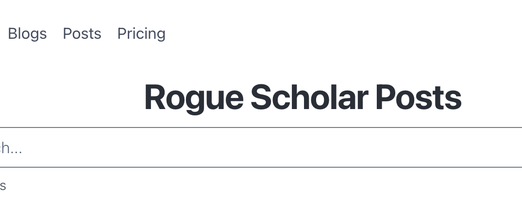 The Rogue Scholar archive reaches a milestone: 1000 searchable full-text science blog posts with DOIs