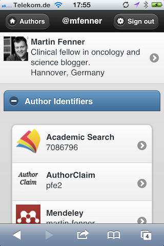 Altmetrics to go – mobile version of ScienceCard available