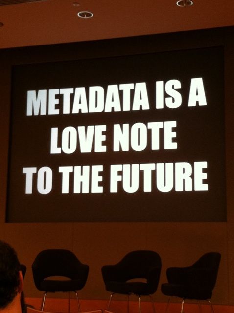 Collecting metadata for science blog posts