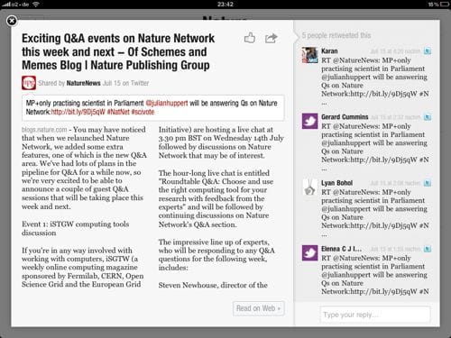 Image of: Flipboard changes the way we use Twitter