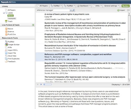 Image of: Paperpile: an open source reference manager for Mac and Linux