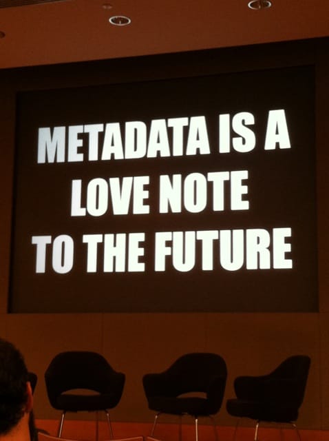 Image of: Collecting metadata for science blog posts