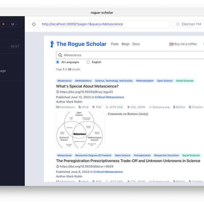 Image of: Adding automated end-to-end testing to Rogue Scholar